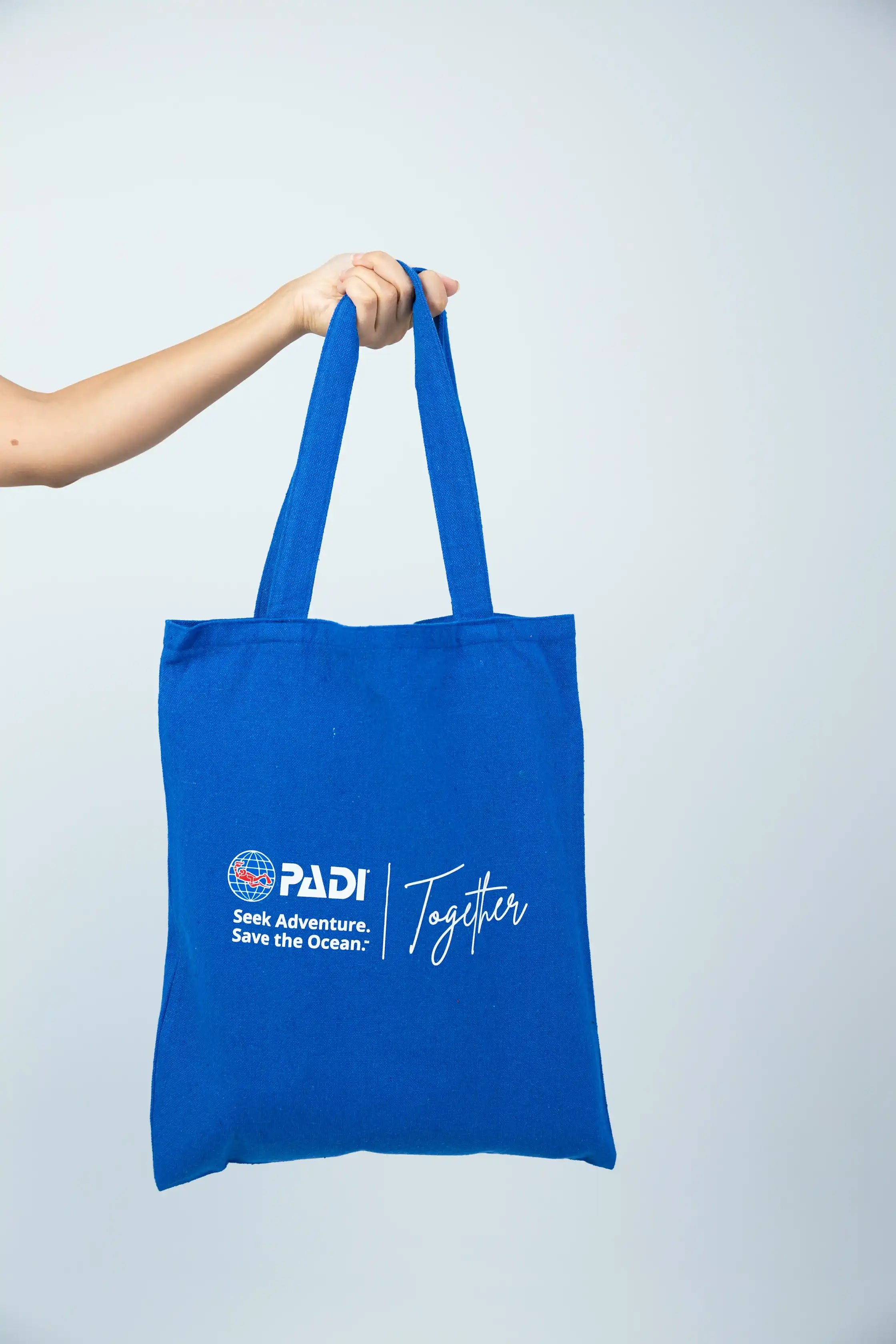 PADI Reusable Ocean Eco Tote Bag – Blue