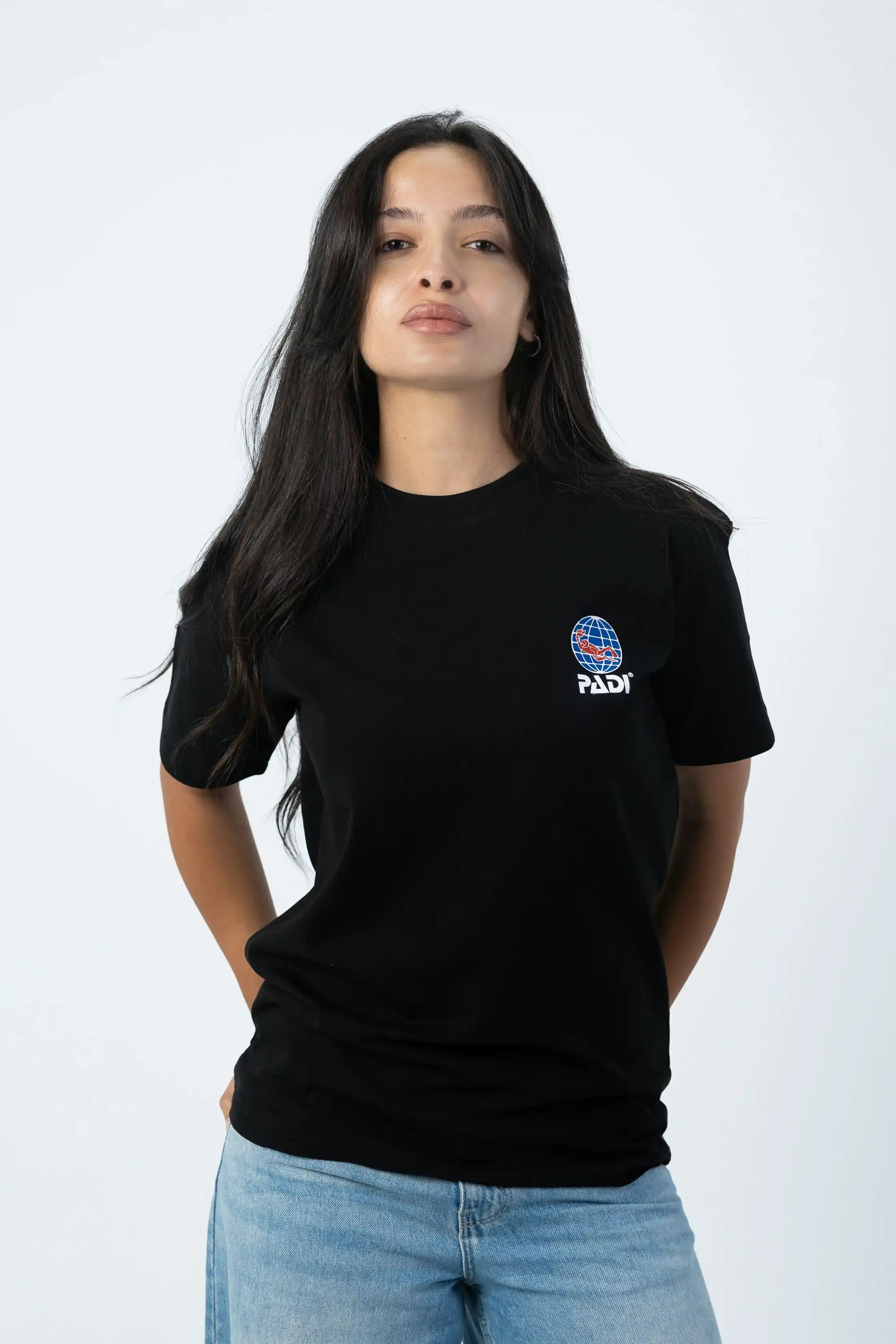 PADI “Evolution Of Scuba Diver” T-Shirt – Black