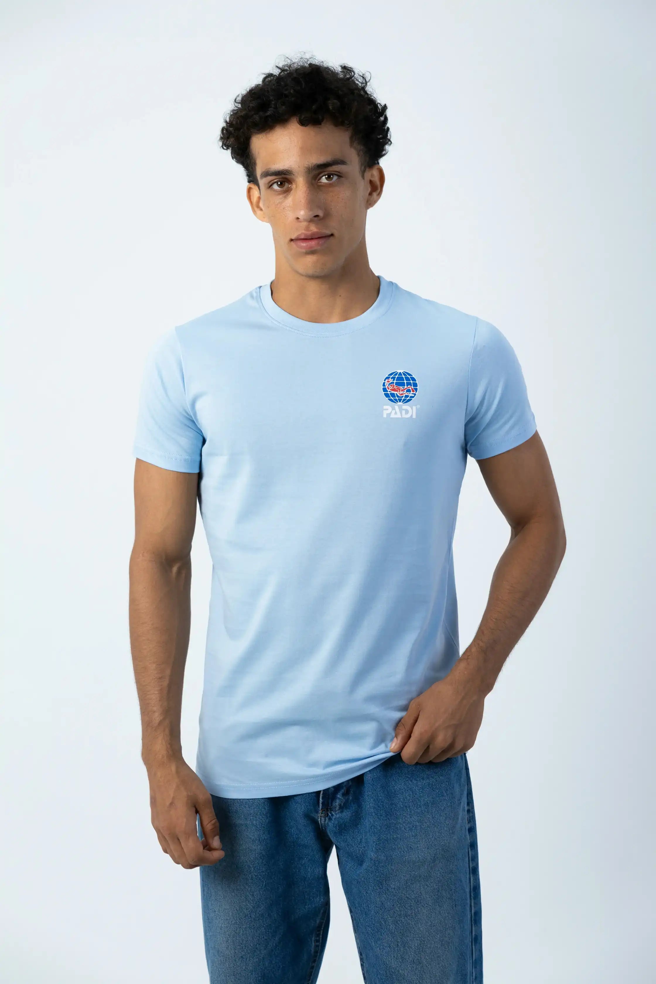 PADI Graphic “Nabel” T-Shirt - Baby Blue