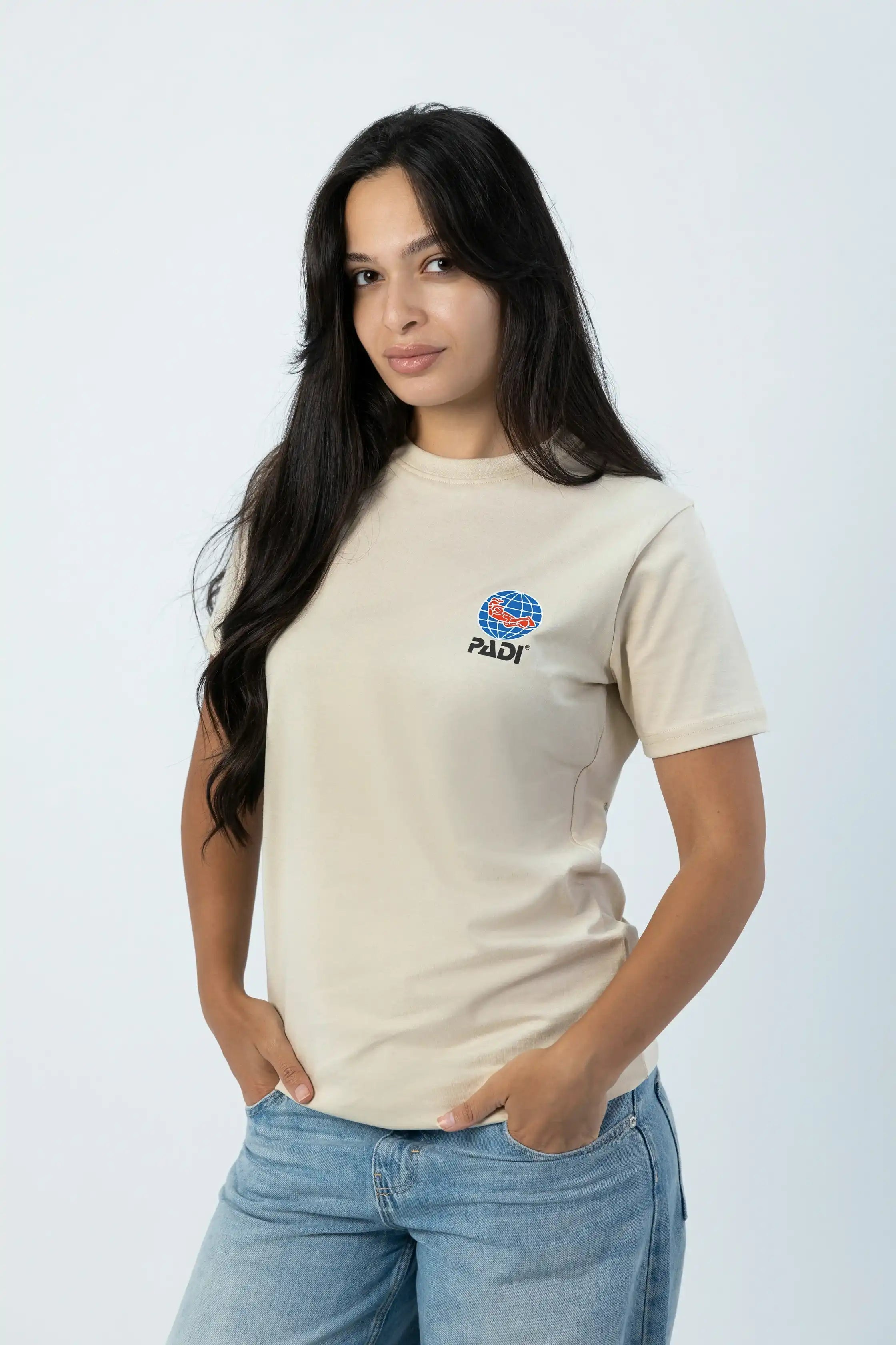 PADI Graphic “Nabel” T-Shirt – Beige