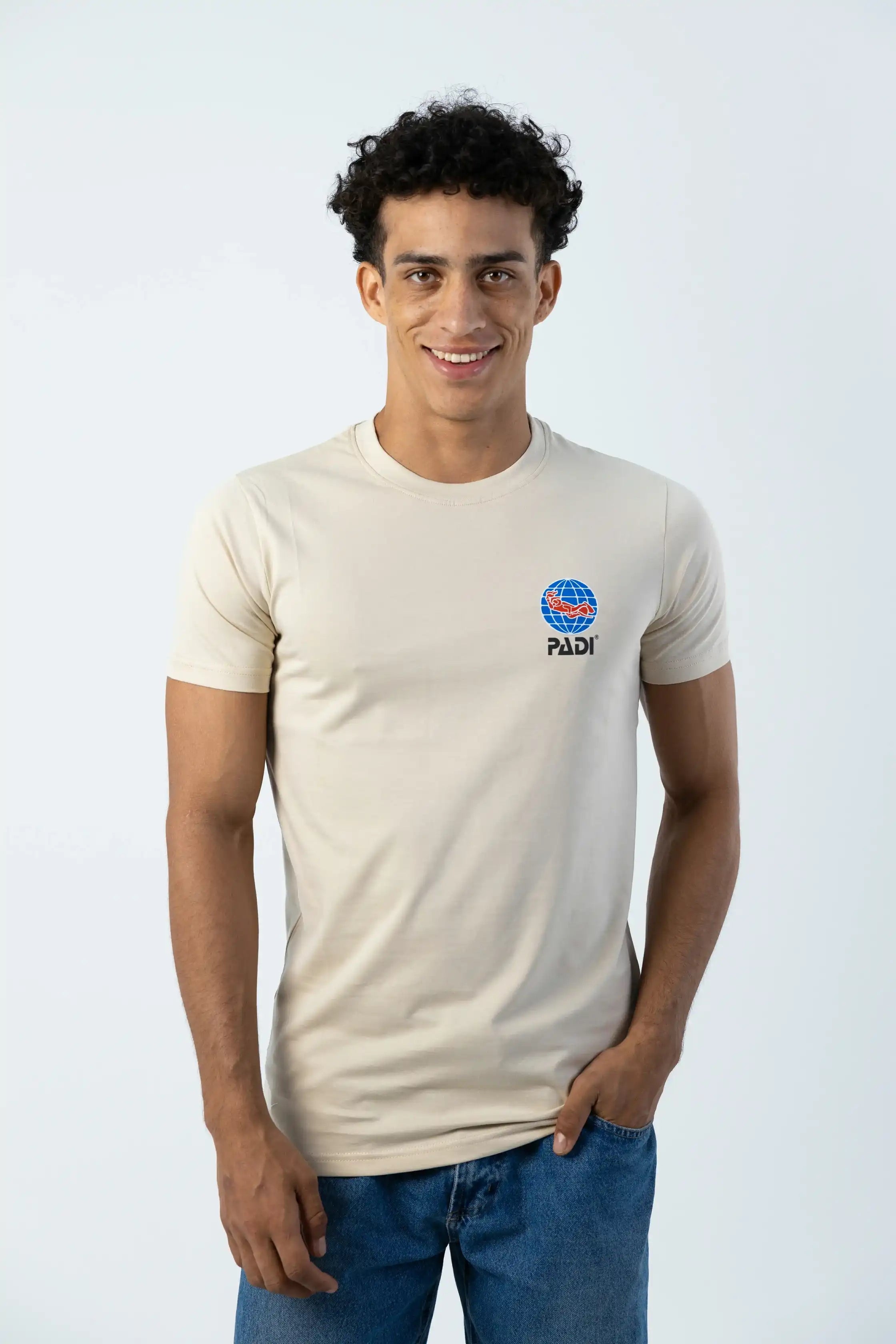 PADI Graphic “Nabel” T-Shirt – Beige