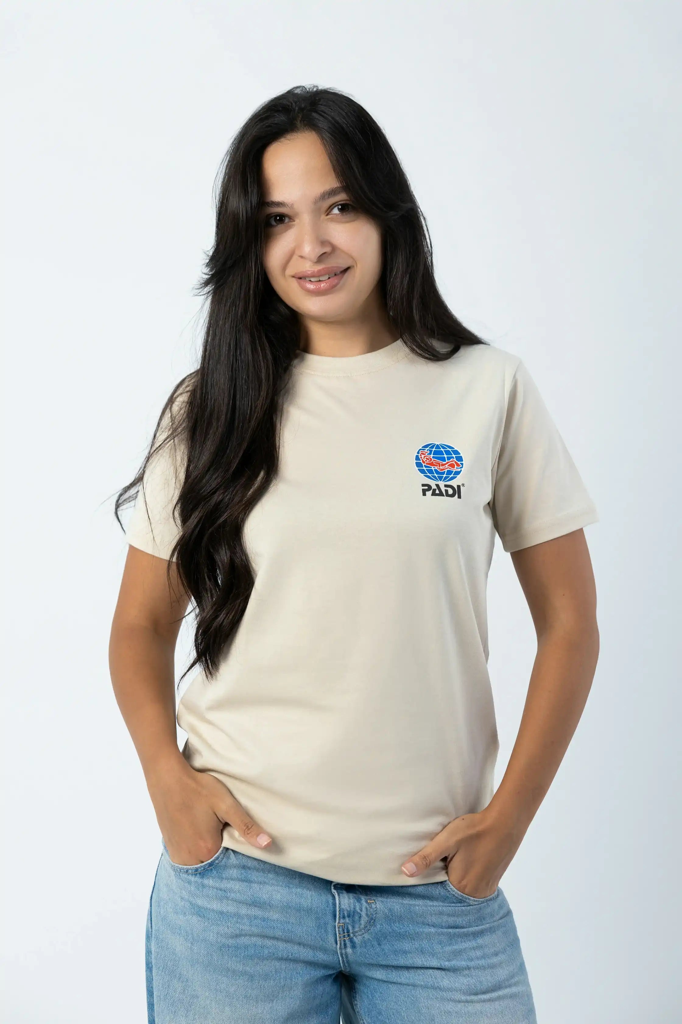 PADI Graphic “Nabel” T-Shirt – Beige