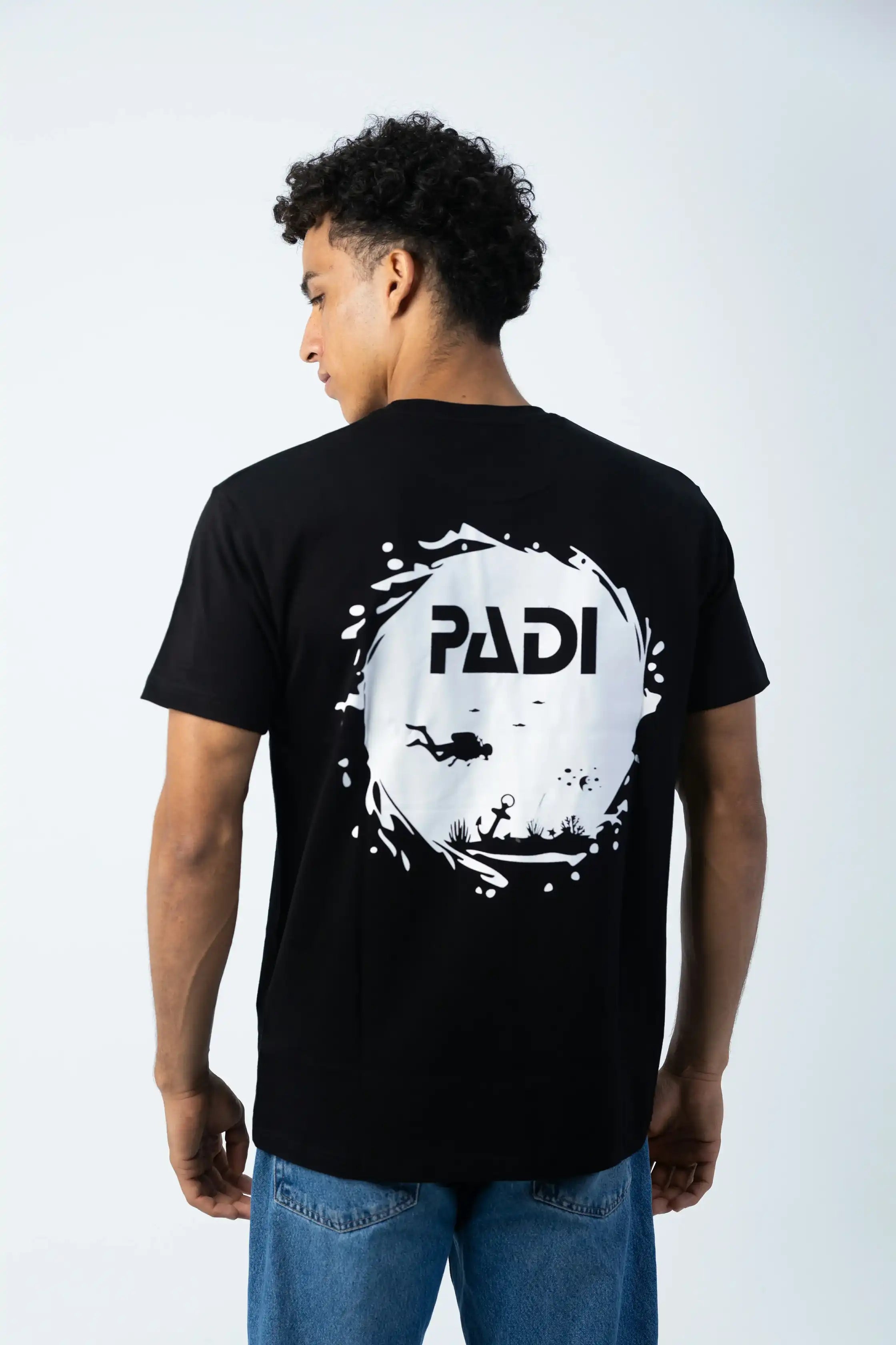 PADI Graphic “Nabel2” T-Shirt – Black