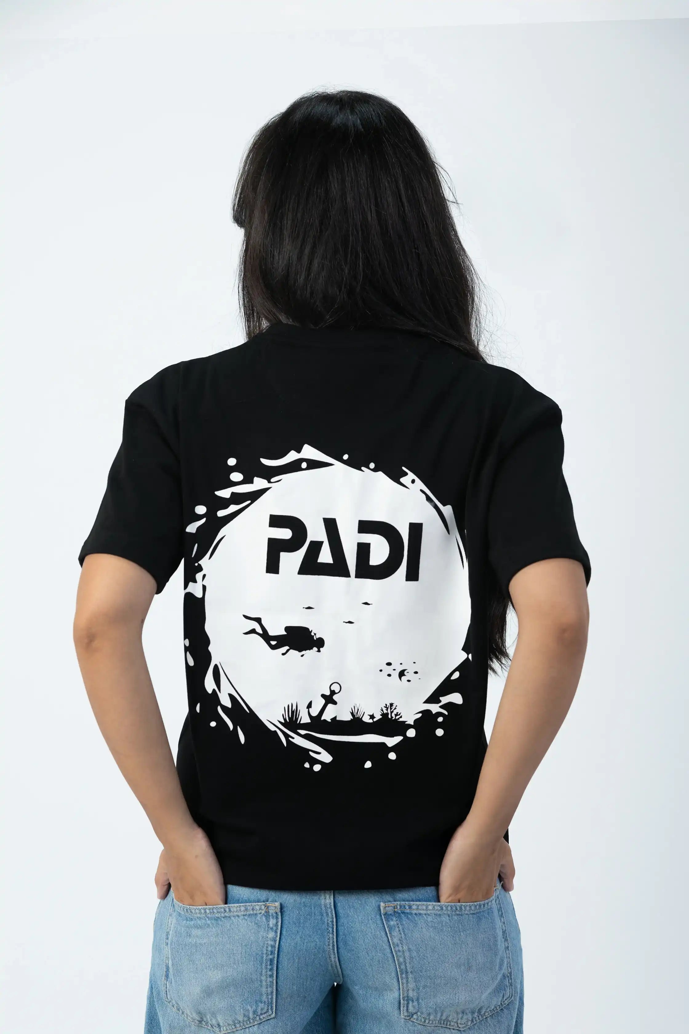 PADI Graphic “Nabel2” T-Shirt – Black
