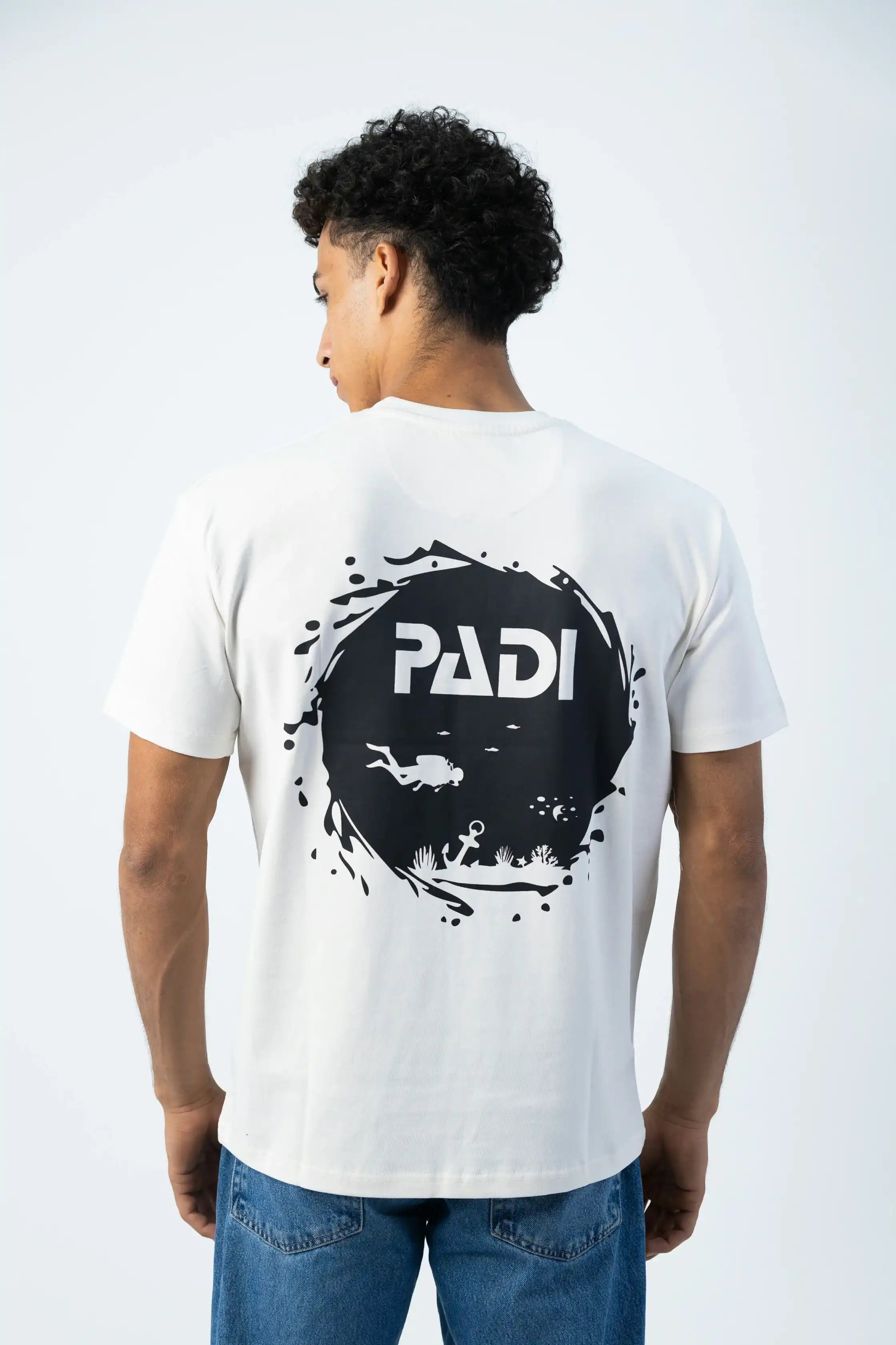 PADI Graphic “Nabel2” T-Shirt – Off-White