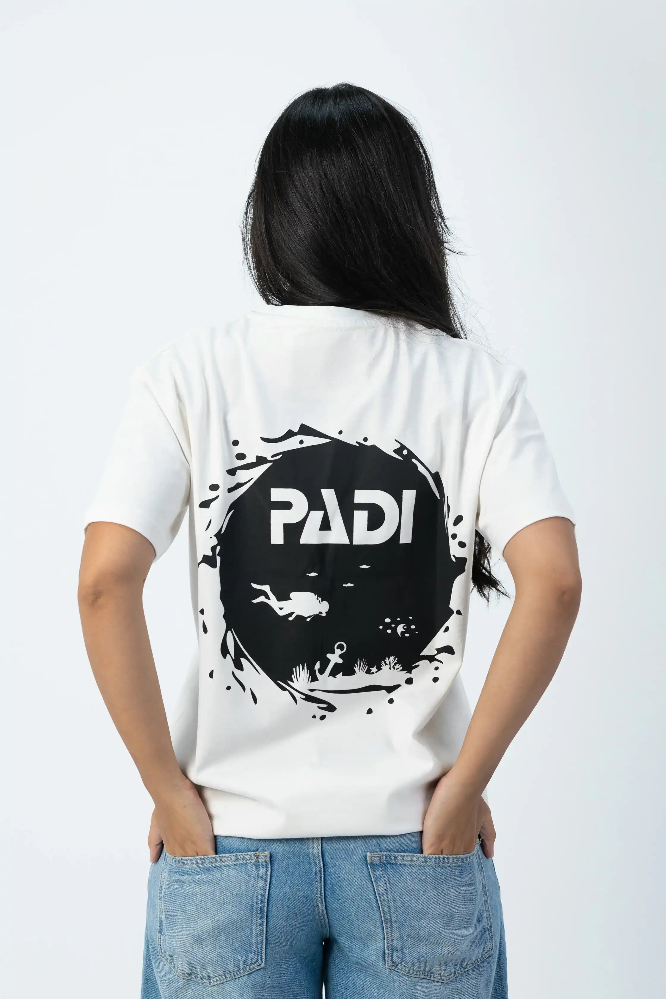 PADI Graphic “Nabel2” T-Shirt – Off-White