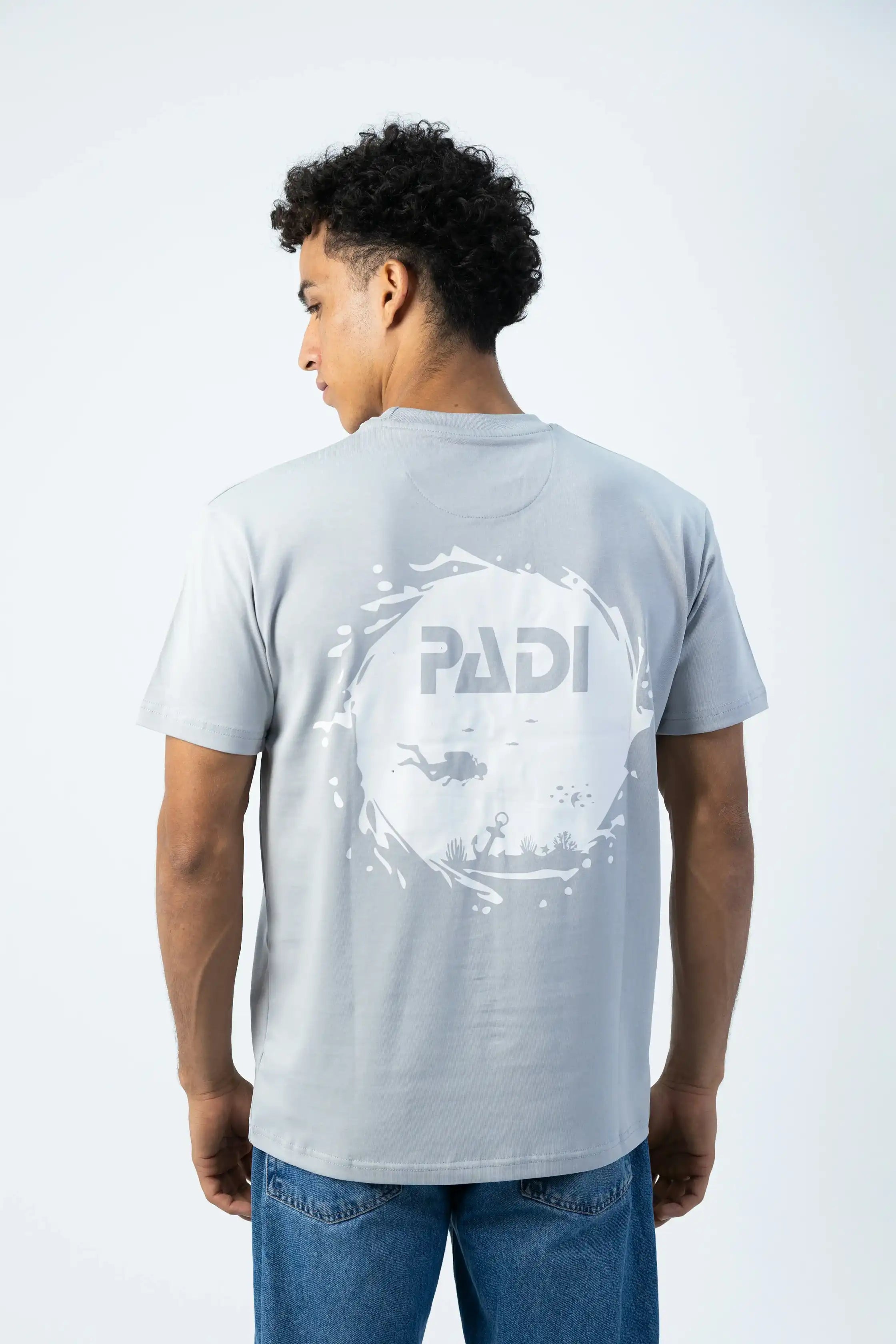 PADI Graphic “Nabel2” T-Shirt – Silver
