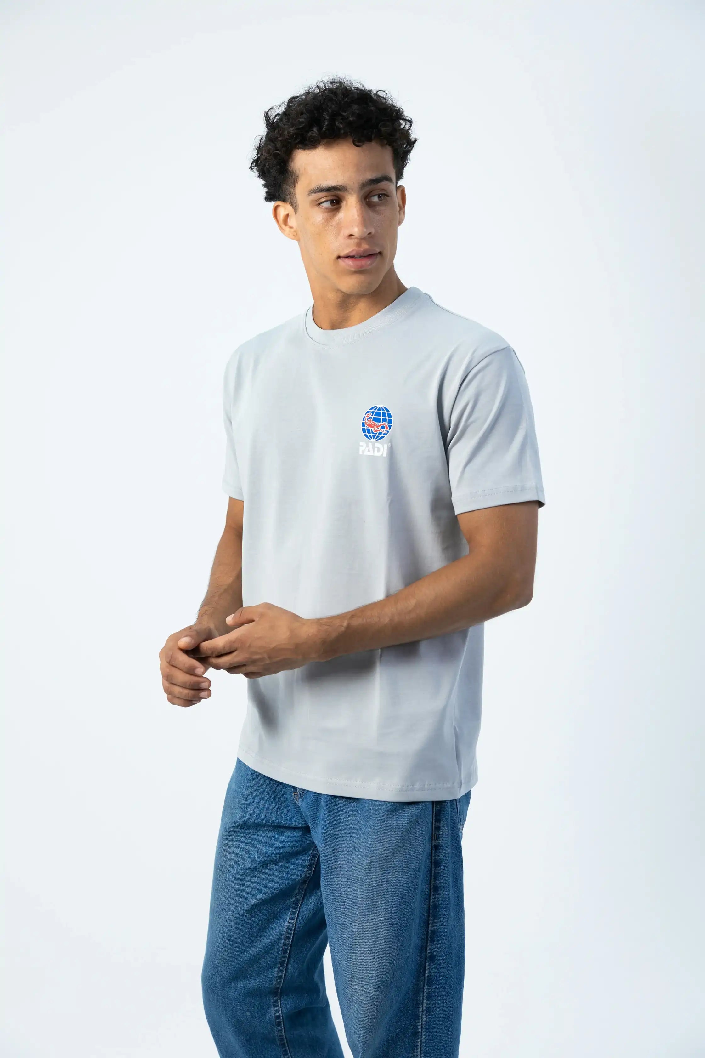 PADI Graphic “Nabel2” T-Shirt – Silver