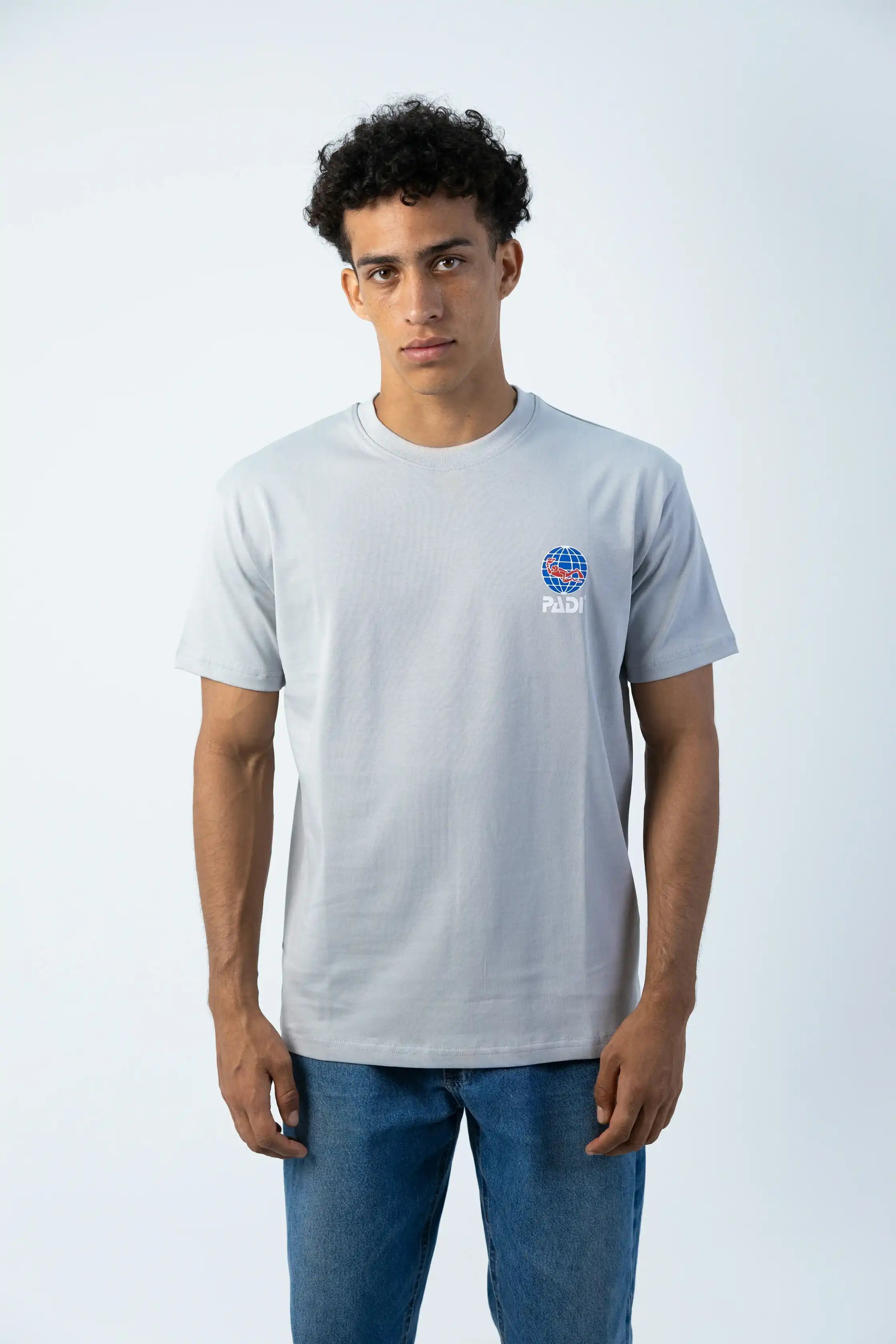 PADI Graphic “Nabel2” T-Shirt – Silver