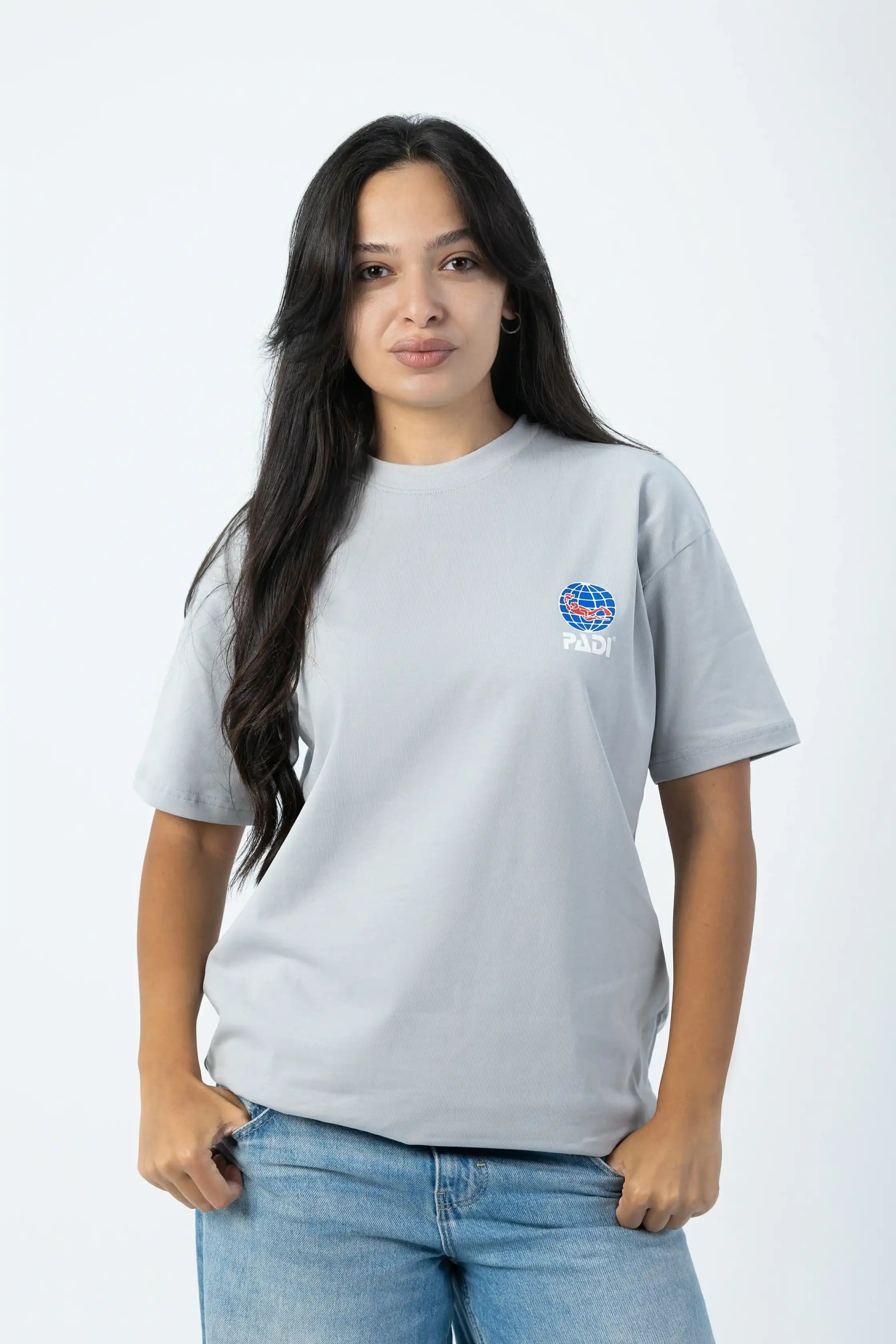 PADI Graphic “Nabel2” T-Shirt – Silver