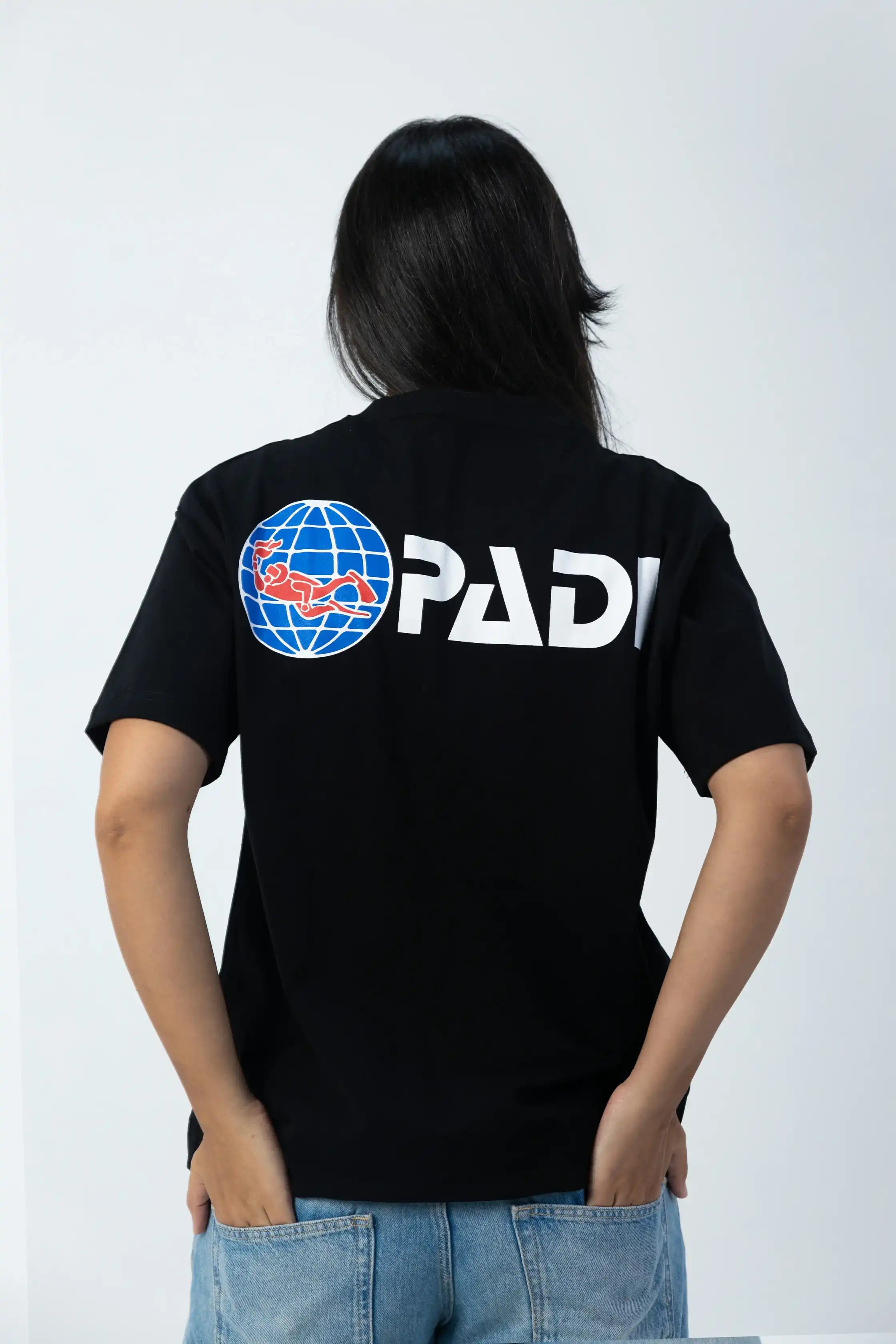 PADI Dive Classic Logo T-Shirt – Black