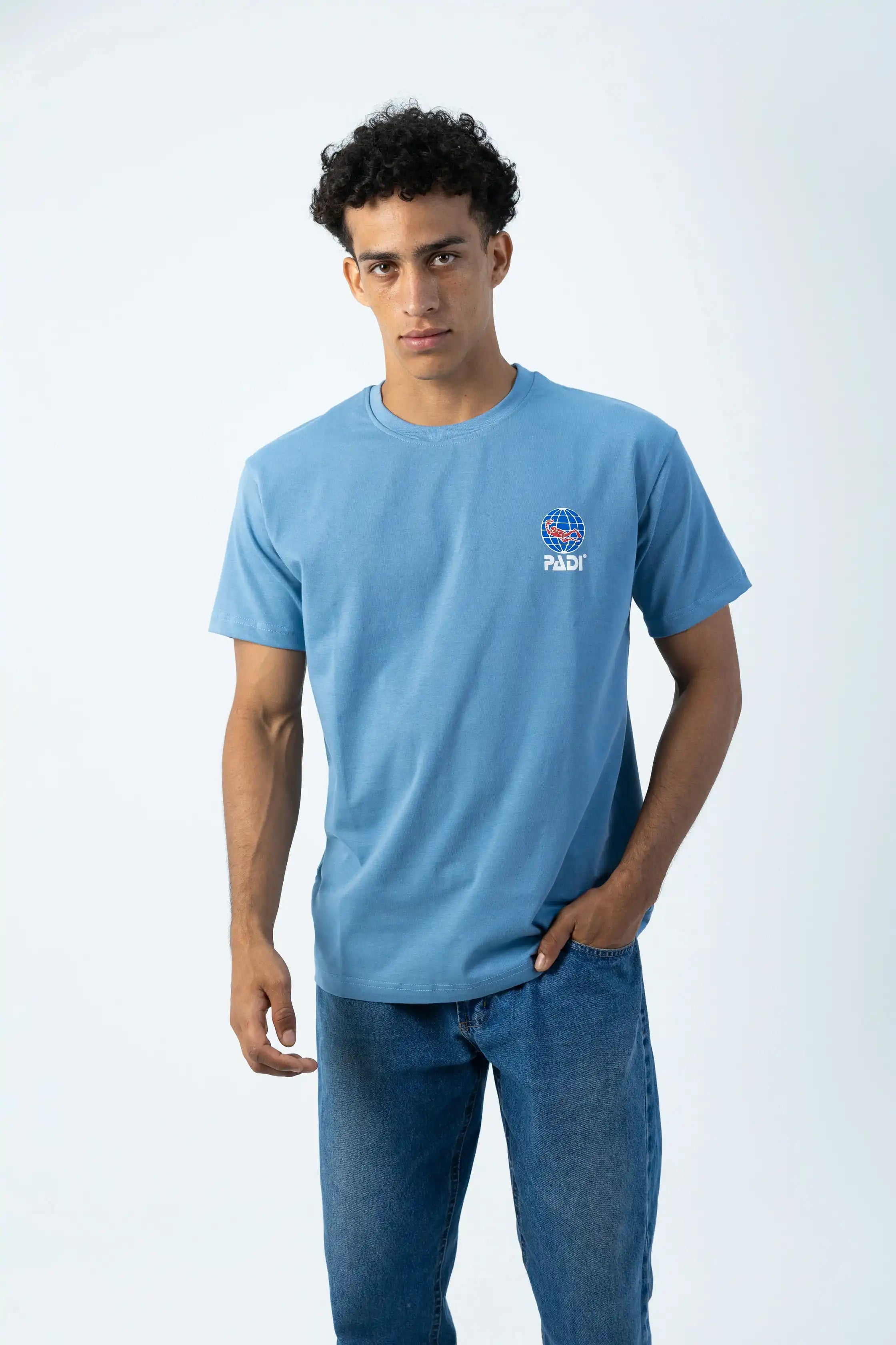 PADI Dive Classic Logo T-Shirt – Blue