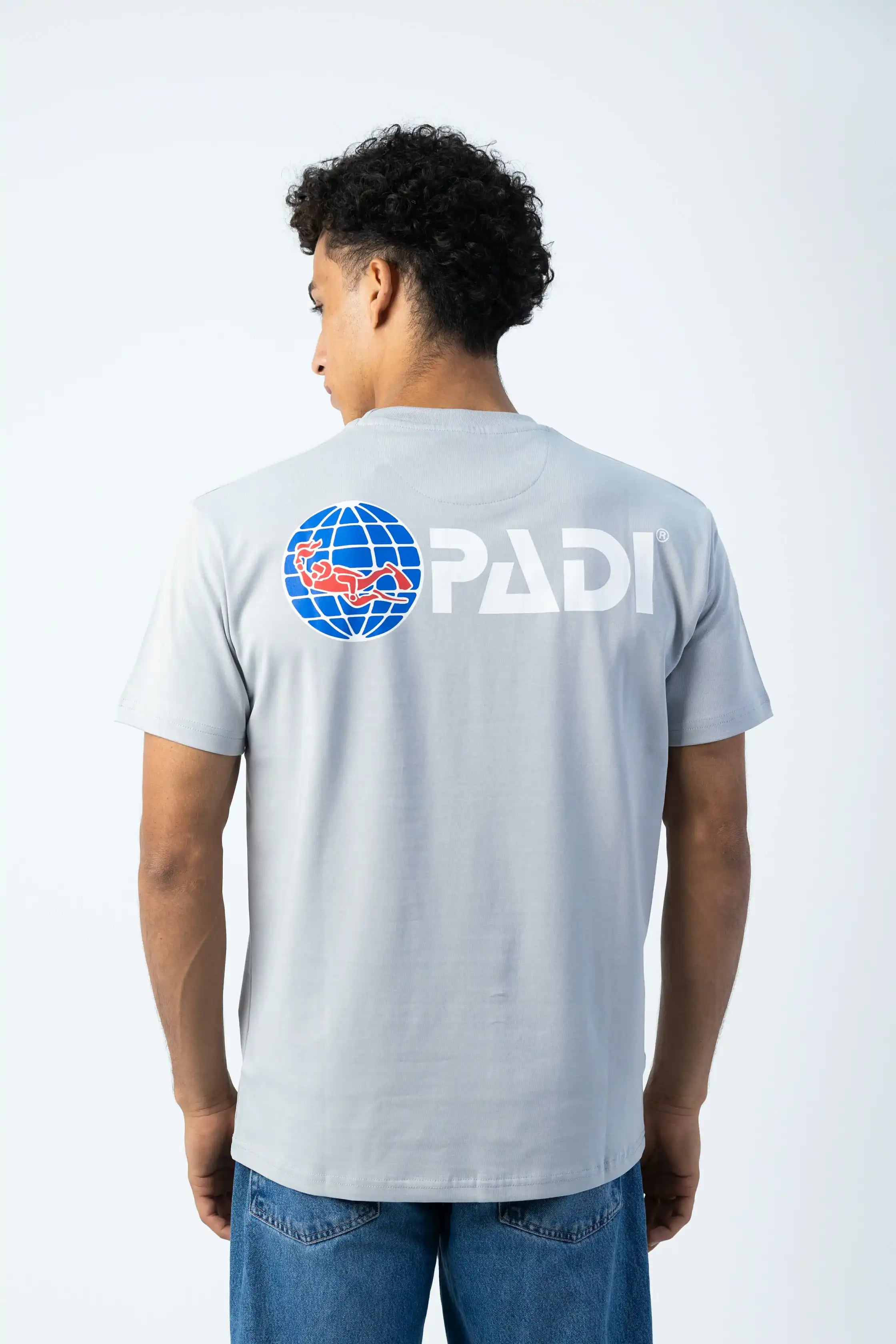 PADI Dive Classic  Logo T-Shirt – Silver