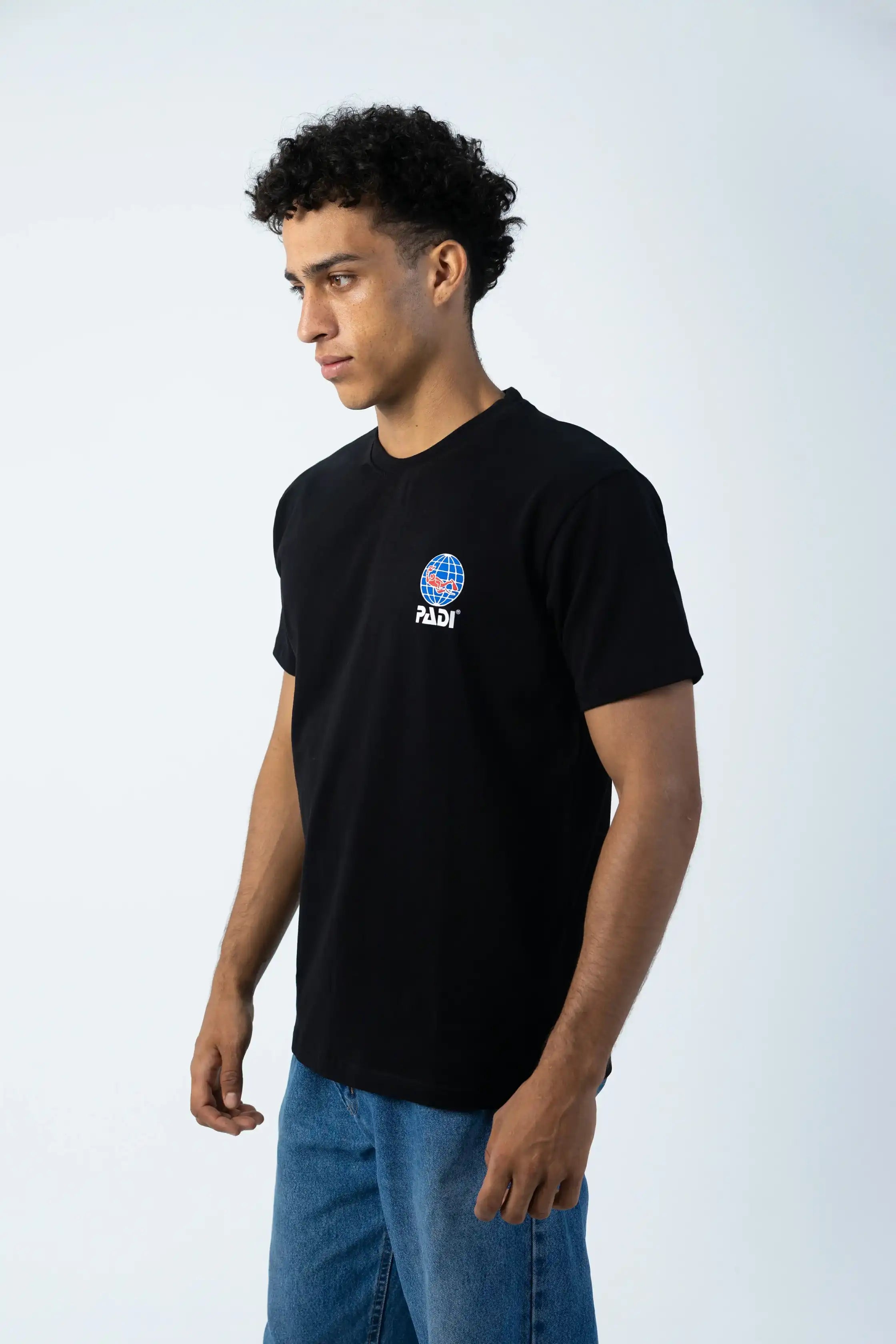 PADI Dive Classic  Logo T-Shirt – Black