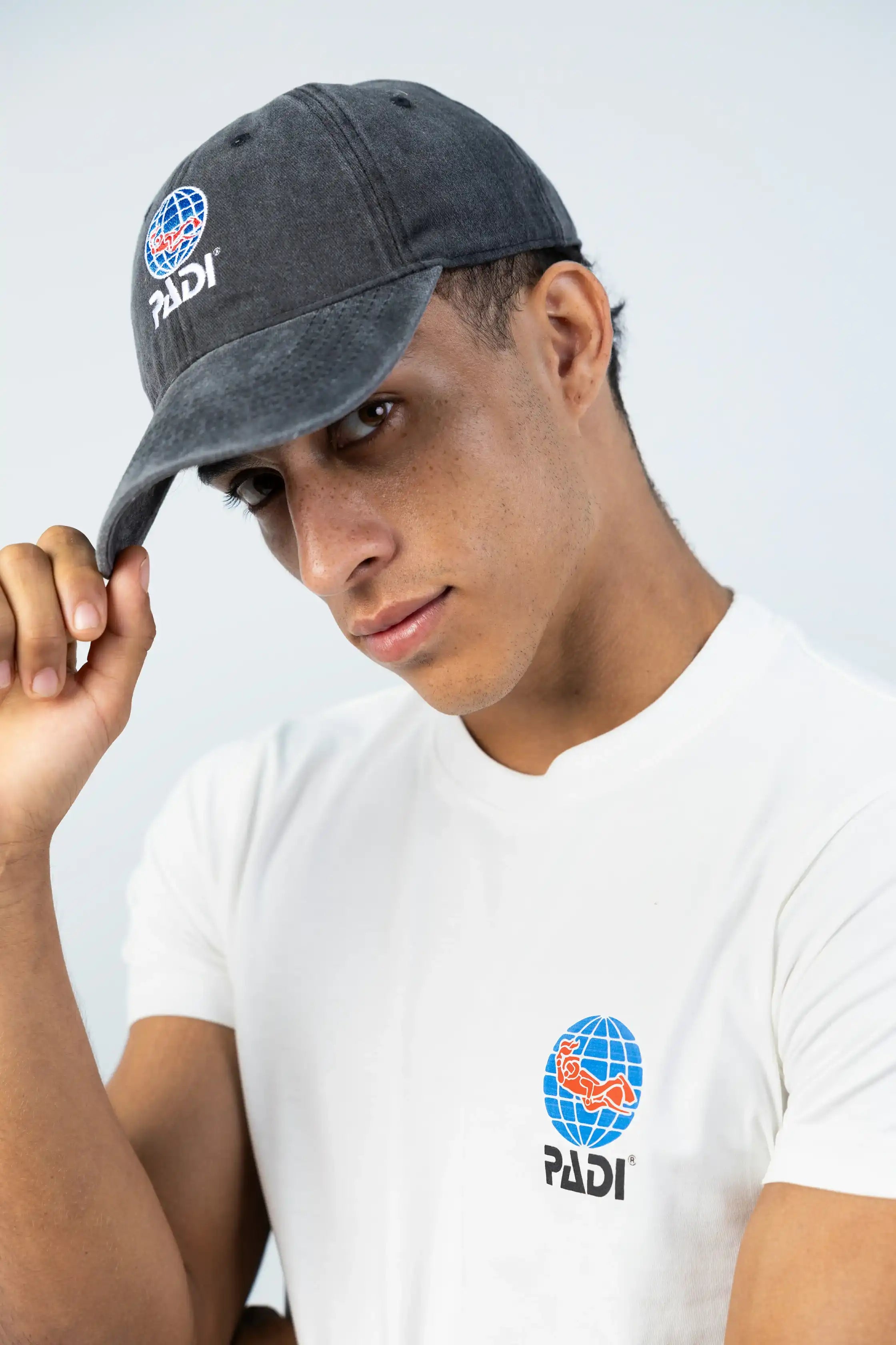 PADI Logo Cap – Charcoal