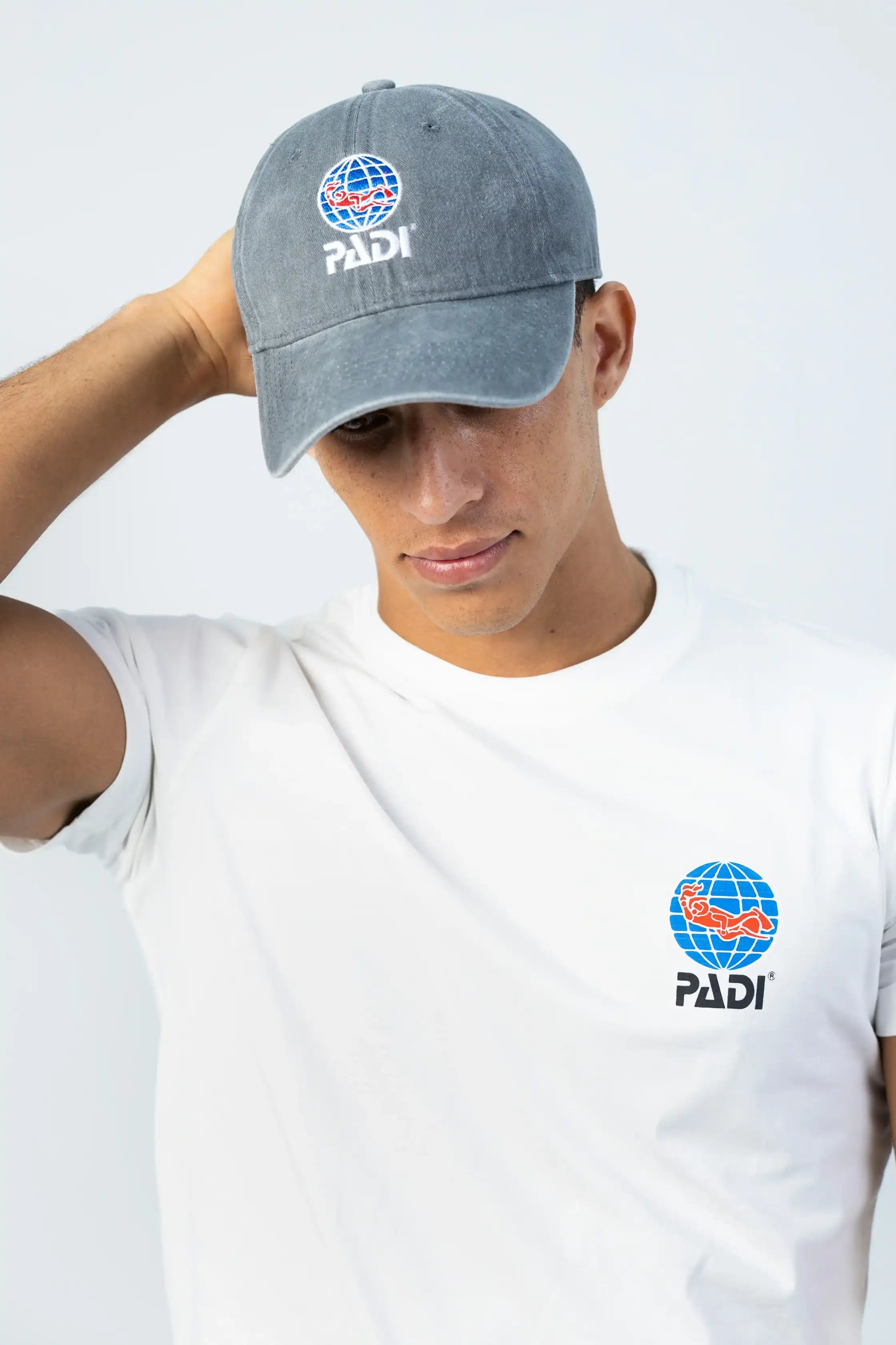 PADI Logo Cap – Grey