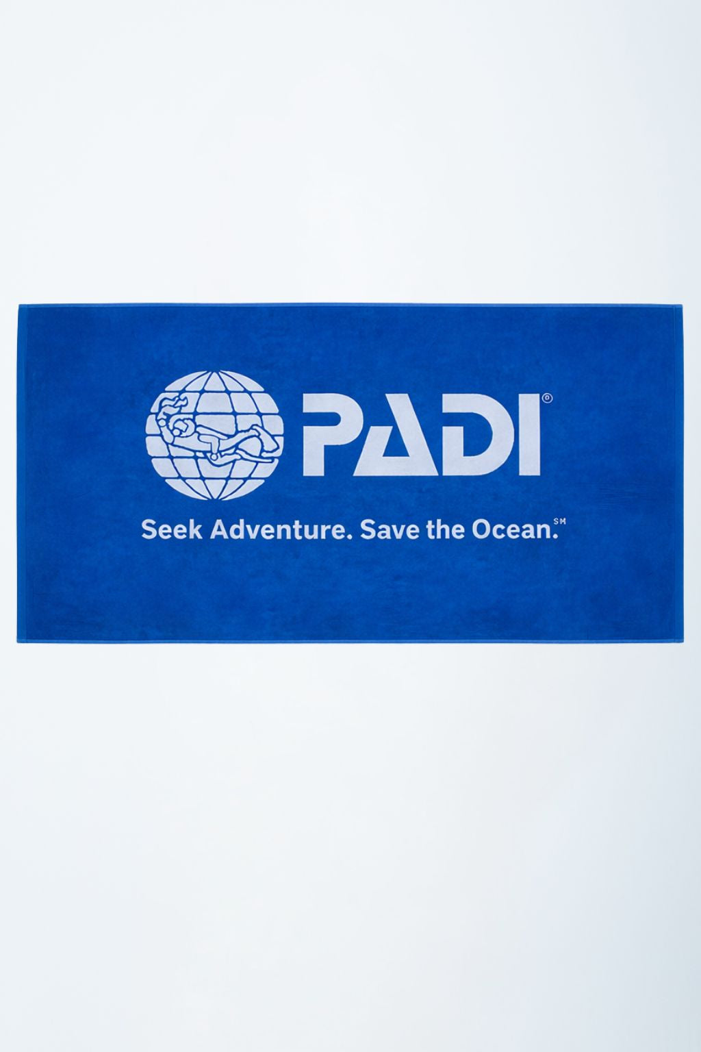 PADI Beach Towel - Blue X White