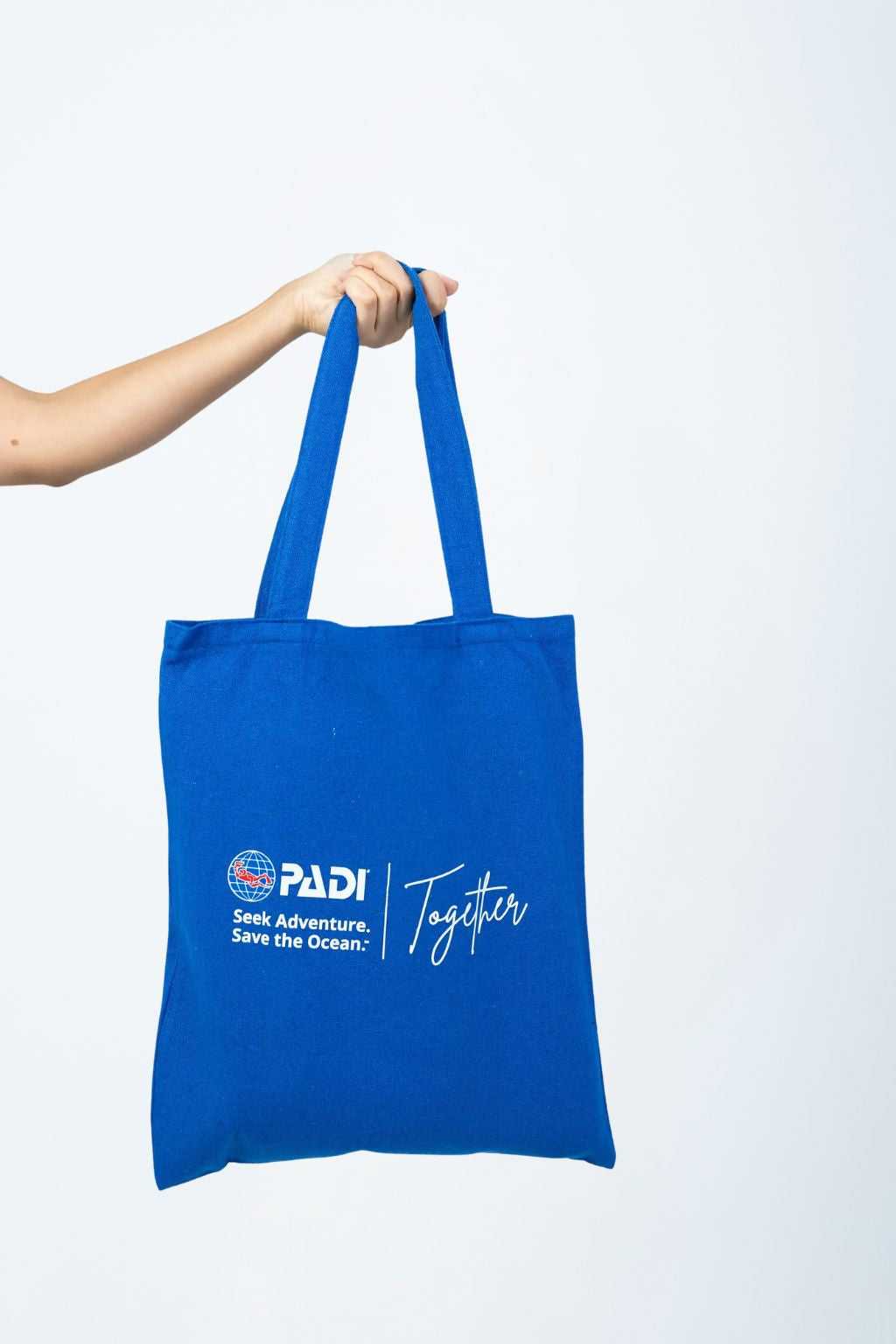 PADI Reusable Ocean Eco Tote Bag – Blue