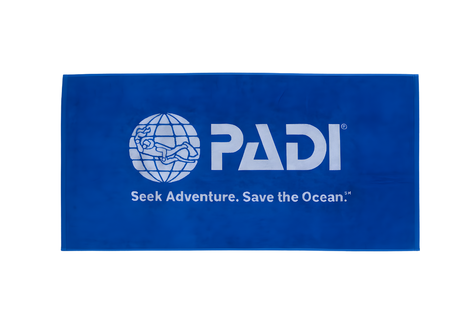 PADI Beach Towel - Blue X White
